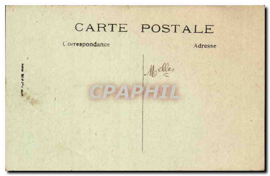 Poitiers — Le Parc de Blossac — LL. — 74 — Rückseite