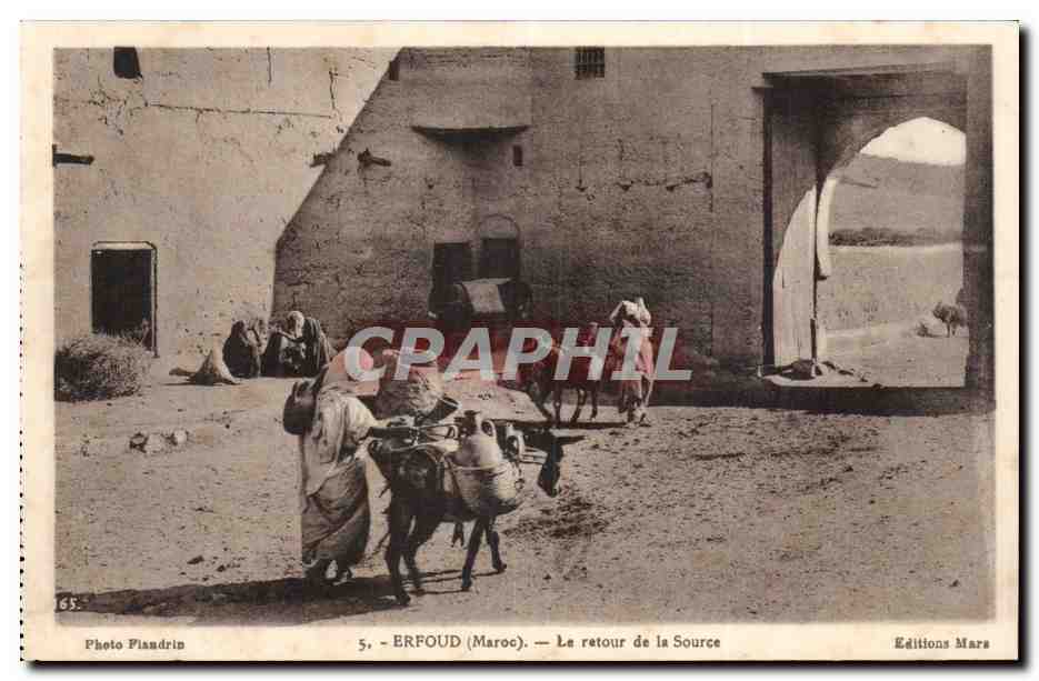 ERFOUD (Maroc) — Le retour de la Source — Photo Plandrin, n°5