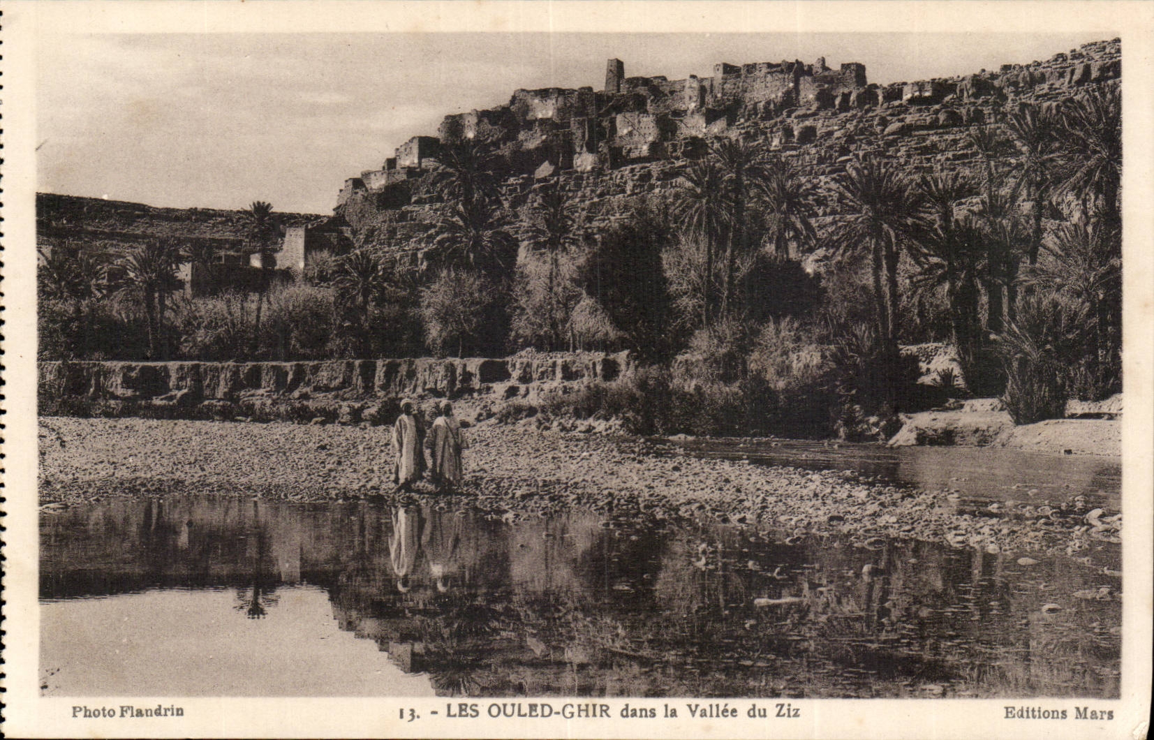 Maroc CPA Les ouled Ghir dans la vallee du Zis