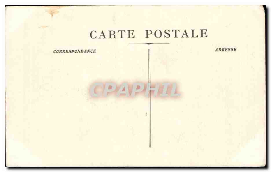 Maroc Fez CPA Fontaine du Fondouck Nedjarine — Rückseite