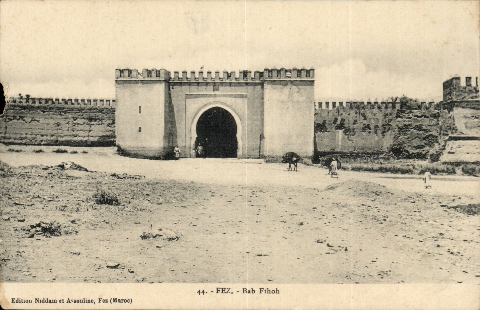 Maroc Fez CPA Bab Ftoh