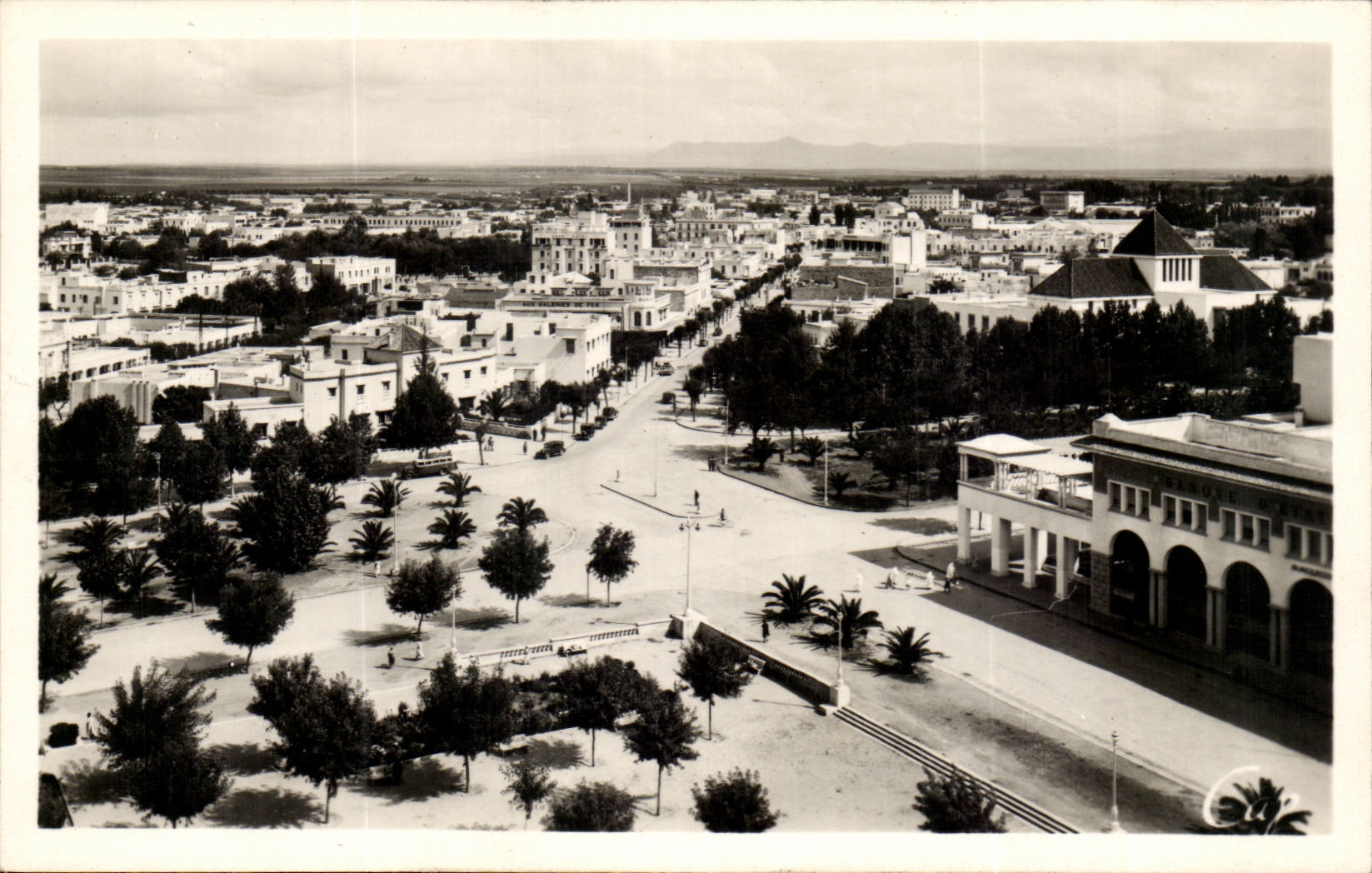 Maroc Fes CPA Place Lyautey