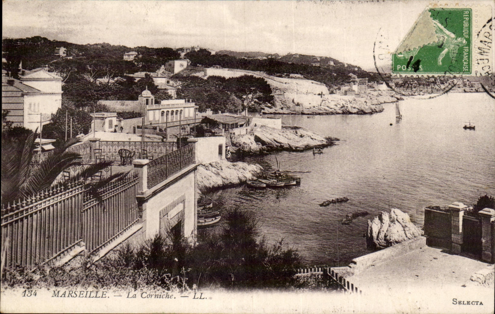 Marseille CPA La corniche