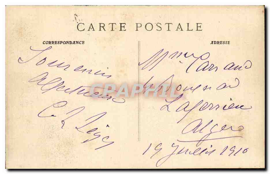 Marseille - Rue Cannebière et la Bourse — Ruat Edit. - Marseille, n°120 — Reverso