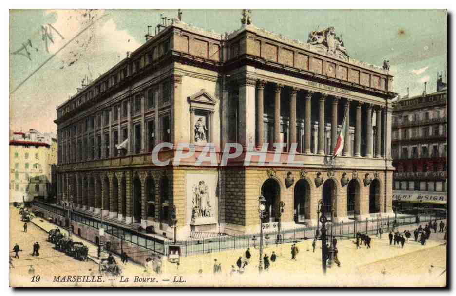 Marseille CPA La Bourse