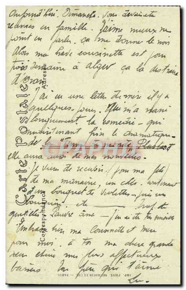 Bombardement de RÉLIS par les Allemands, le 19 septembre 1914 — Église Protestante — Rückseite