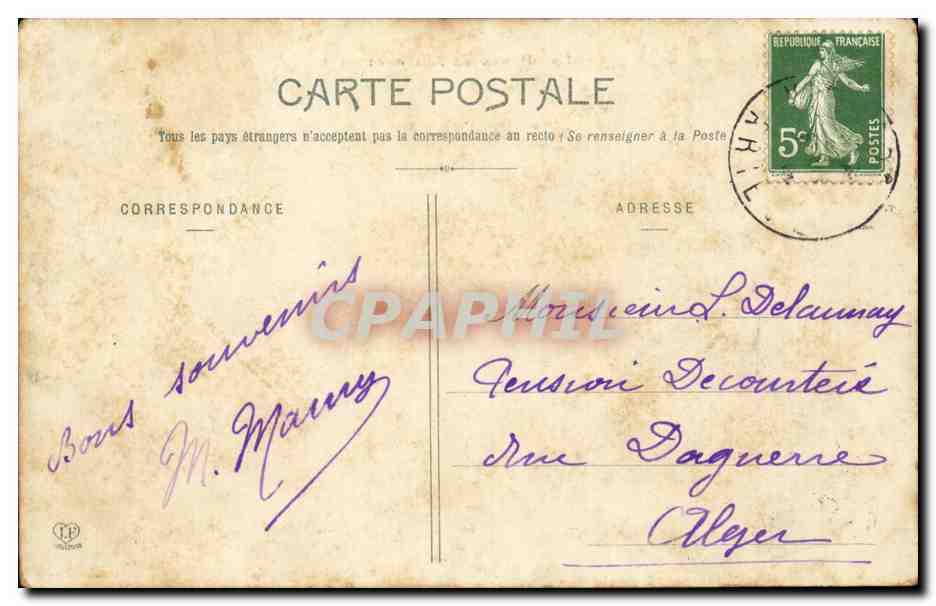 CPA Pyrenees Ariegeoises — Rückseite