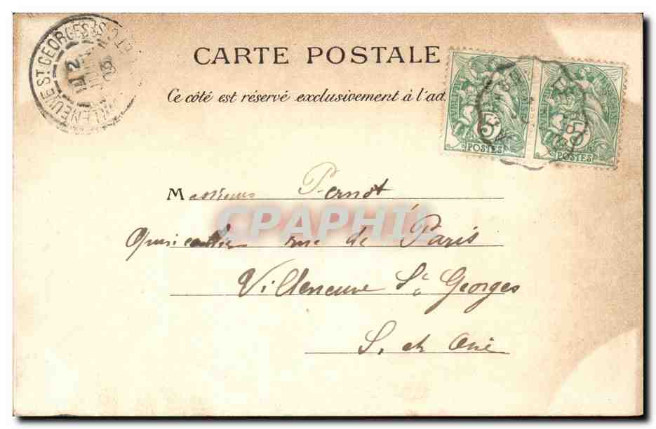 Cannes - Île Sainte-Marguerite — Saint-Honorat — L. CROSS - Librairie - 2 Rue Macarani - NICE — Rückseite