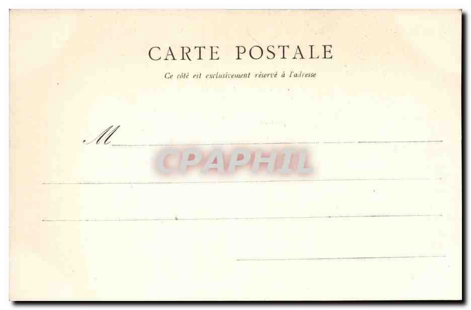 Tours CPA Le nouvel hotel de ville — Rückseite