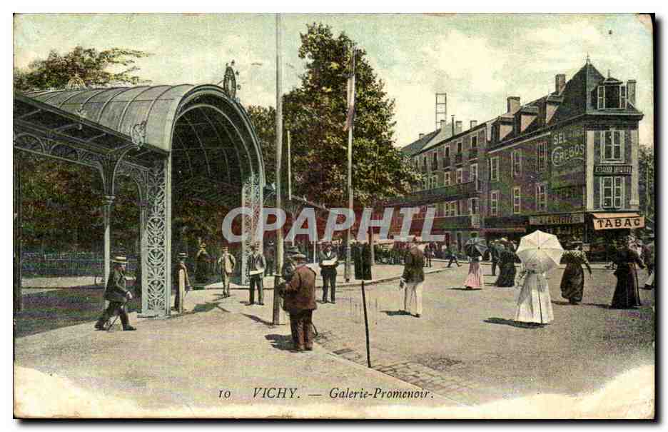 Vichy CPA Galerie promenoir