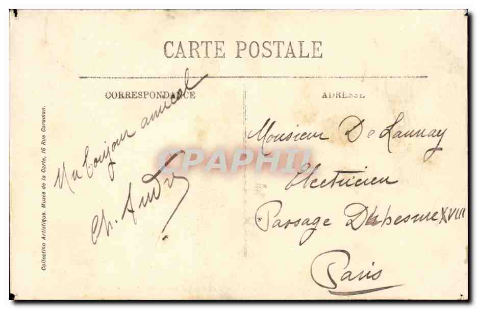 Constantine — Tunnel et Route de Philippeville — LL, n°184 — Rückseite