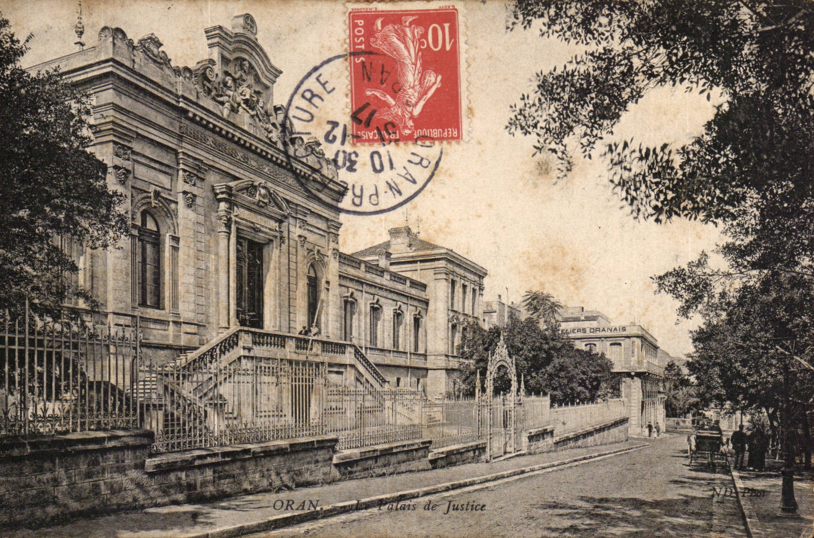 Algerie Oran CPA Le palais de justice