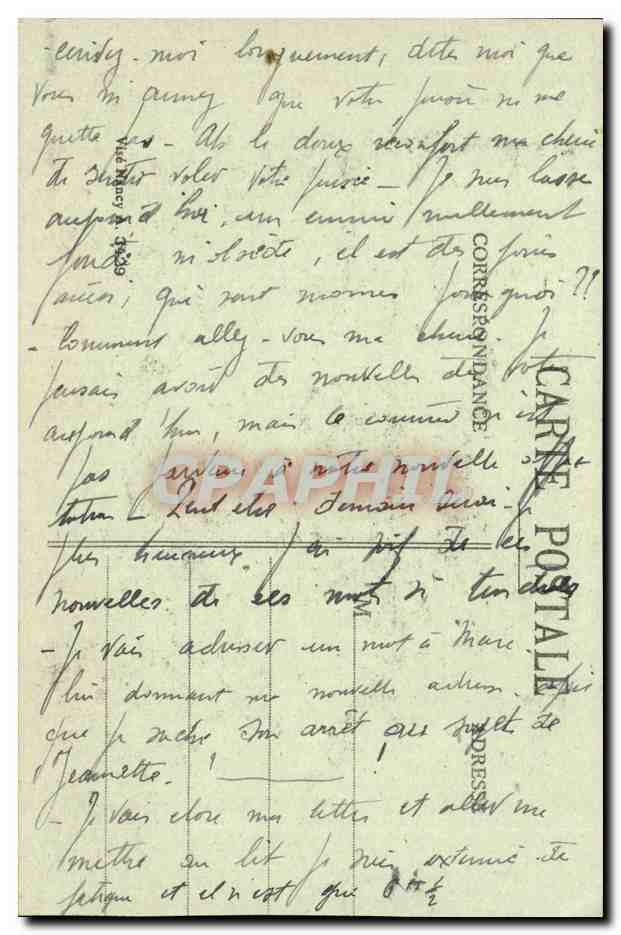 Reims CPA La cathedrale incendiee par les allemands le 19 septembre 1914 La cathedrale avant l'incendie — Verso