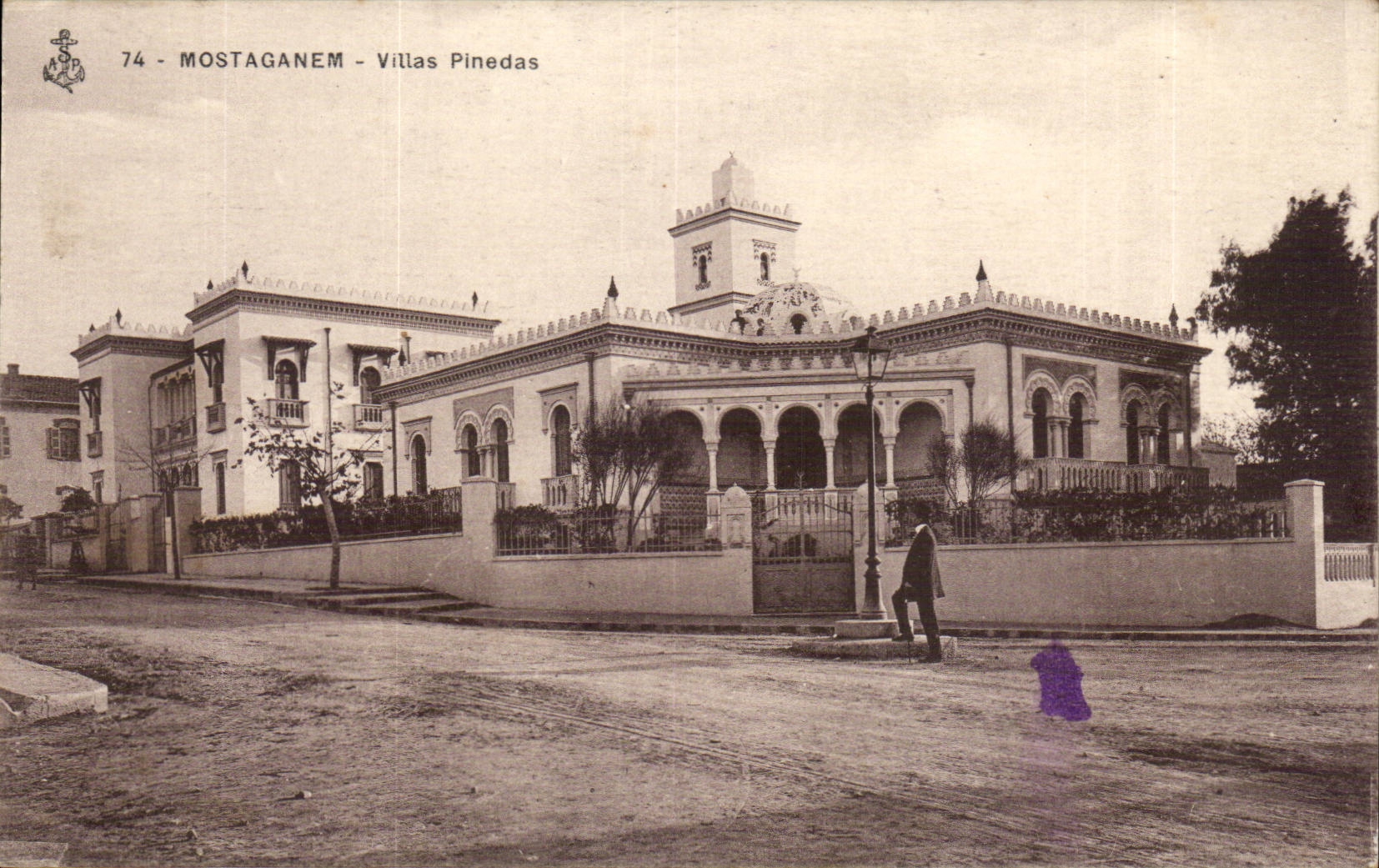 Algerie Mostaganem CPA Villas Pinedas