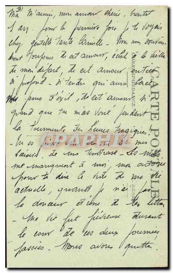 Brâzoches (Risne) — Fossé et mur d'enceinte de l'ancien Château Féodal — CPAPHIL — Verso