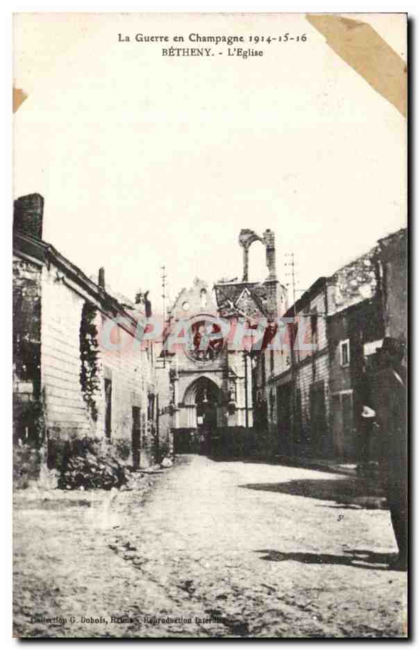 Betheny CPA L'eglise Champagne