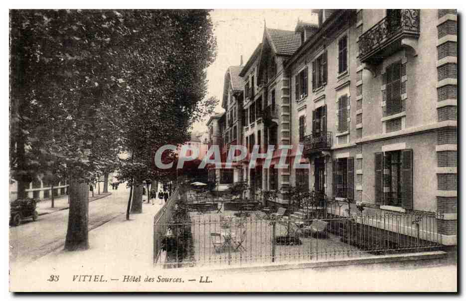 Vittel CPA Hotel des sources