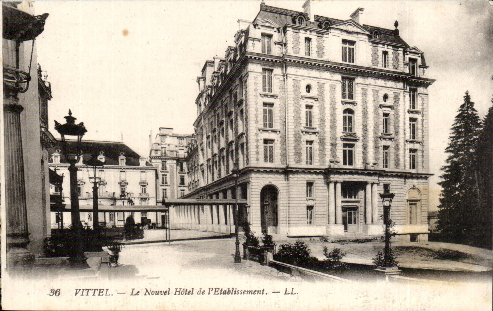 Vittel CPA Le nouvel hotel de l'etablissement