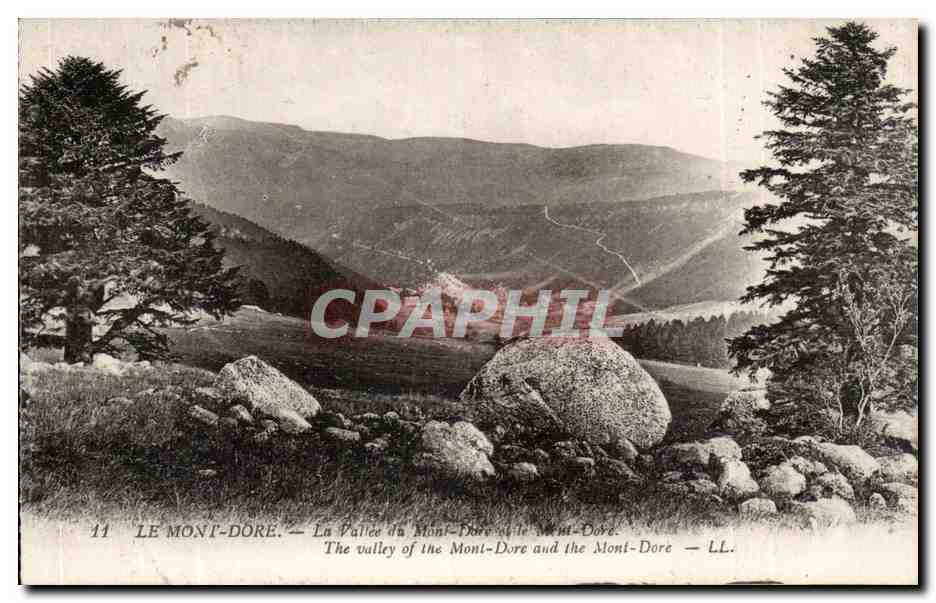 Le Mont Dore CPA La vallee du Mont Dore
