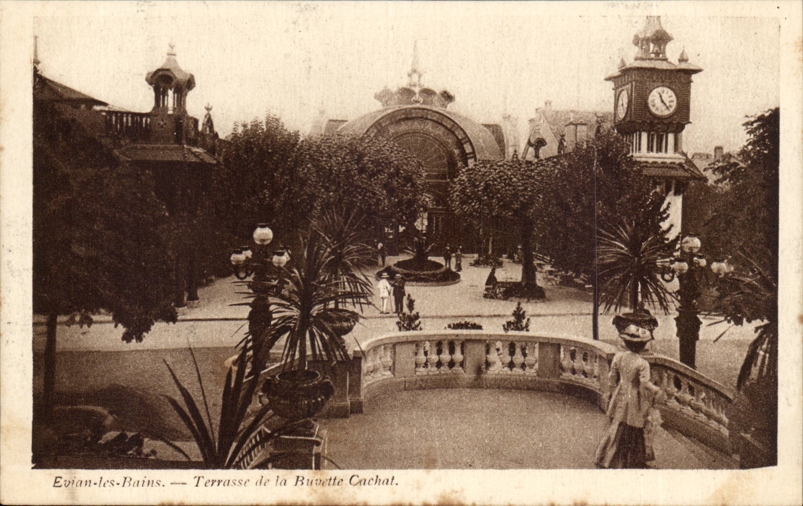 Evian-les-Bains — Terrasse de la Buvette Cachat
