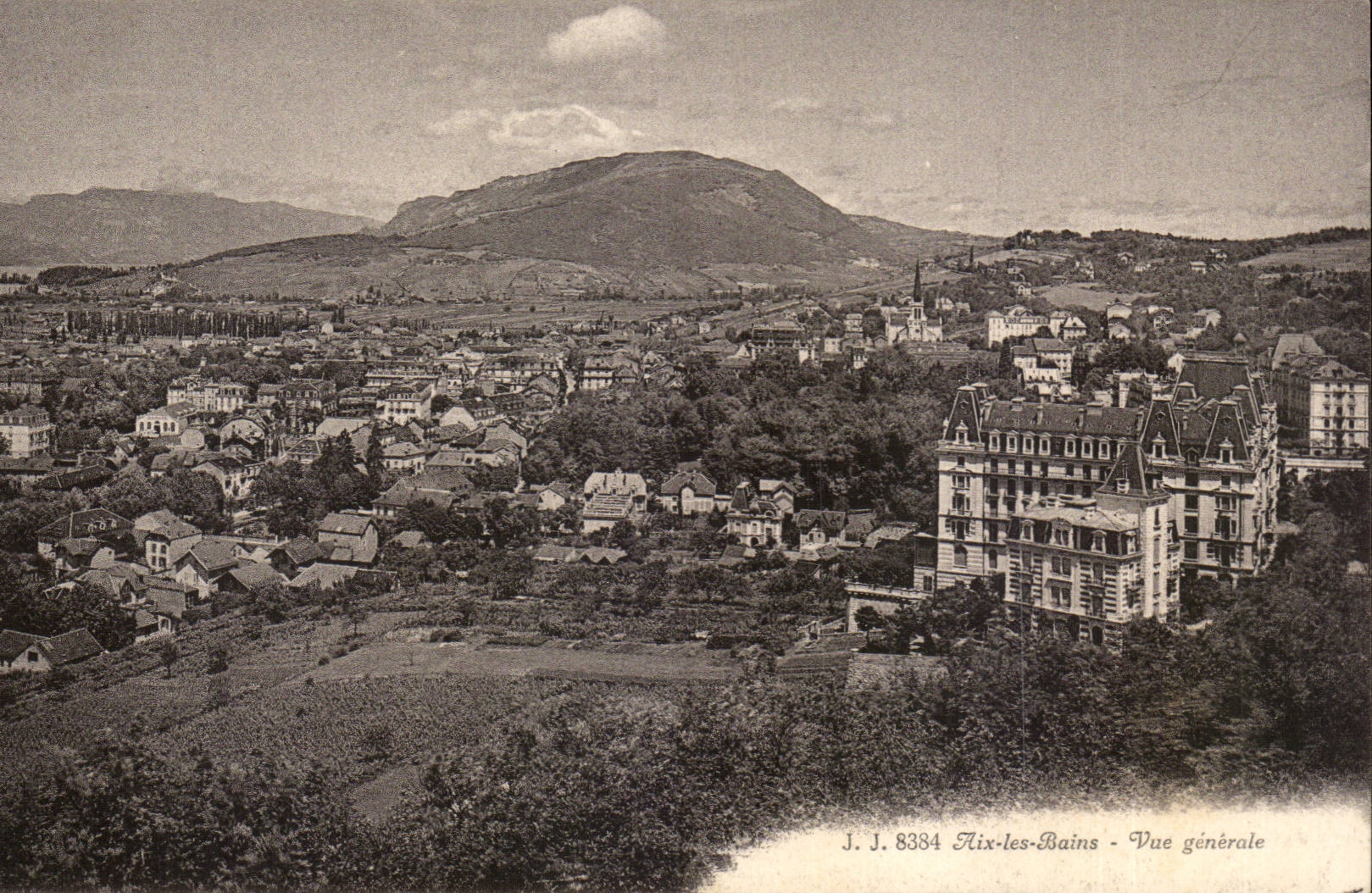 Aix les Bains cPA Vue generale