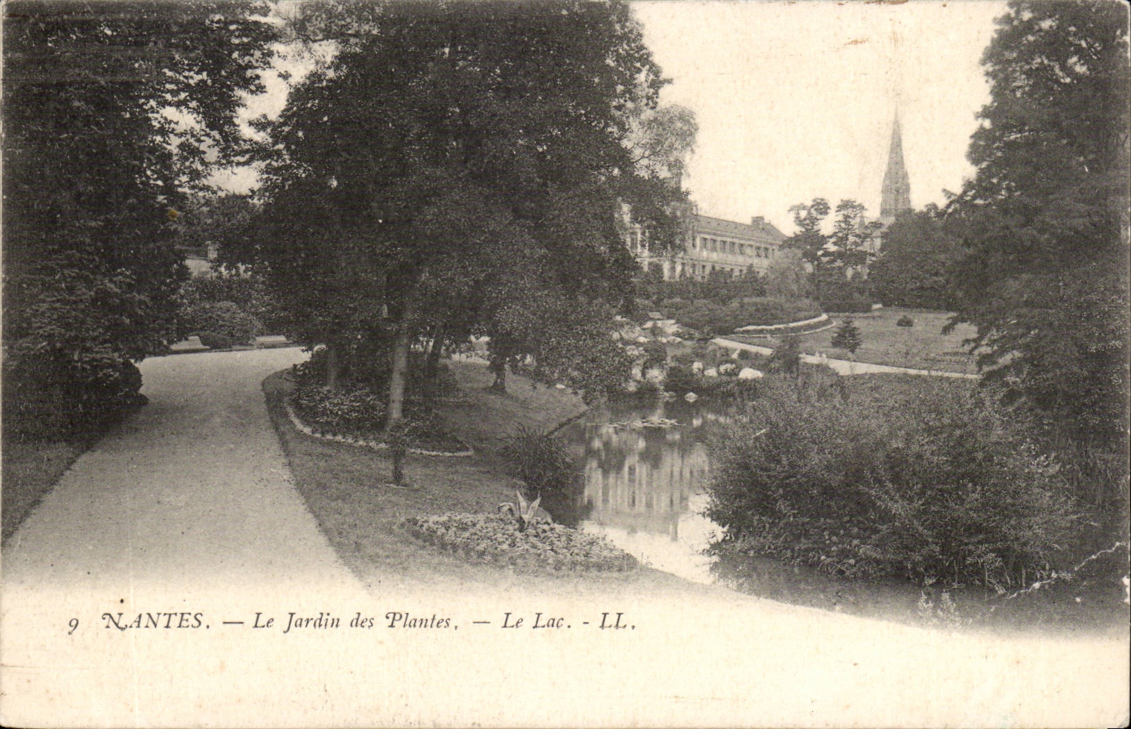 Nantes CPA Le jardin des plantes