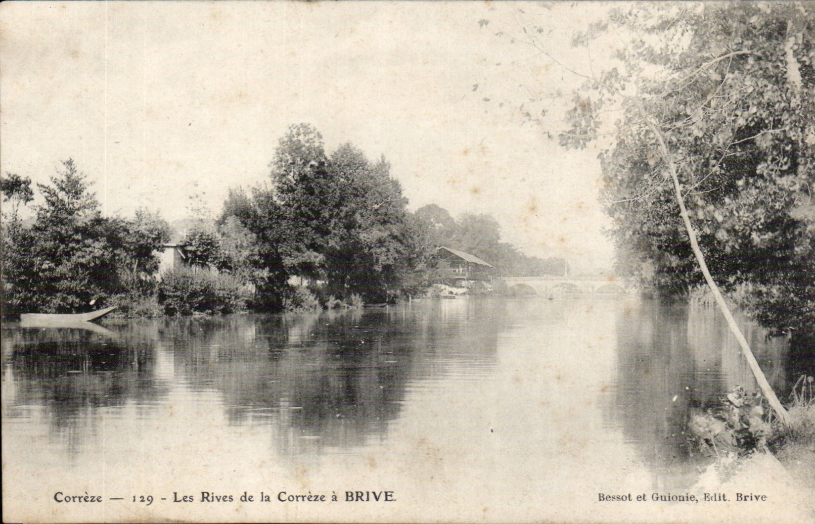 Correze CPA Rives de la Correze a Brive