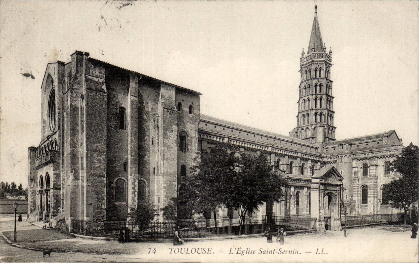 Toulouse CPA L'eglise Saint SErnin