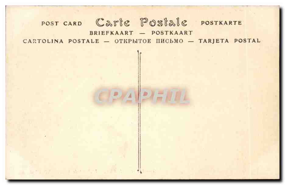 La Rochelle CPA Hotel de ville — Verso