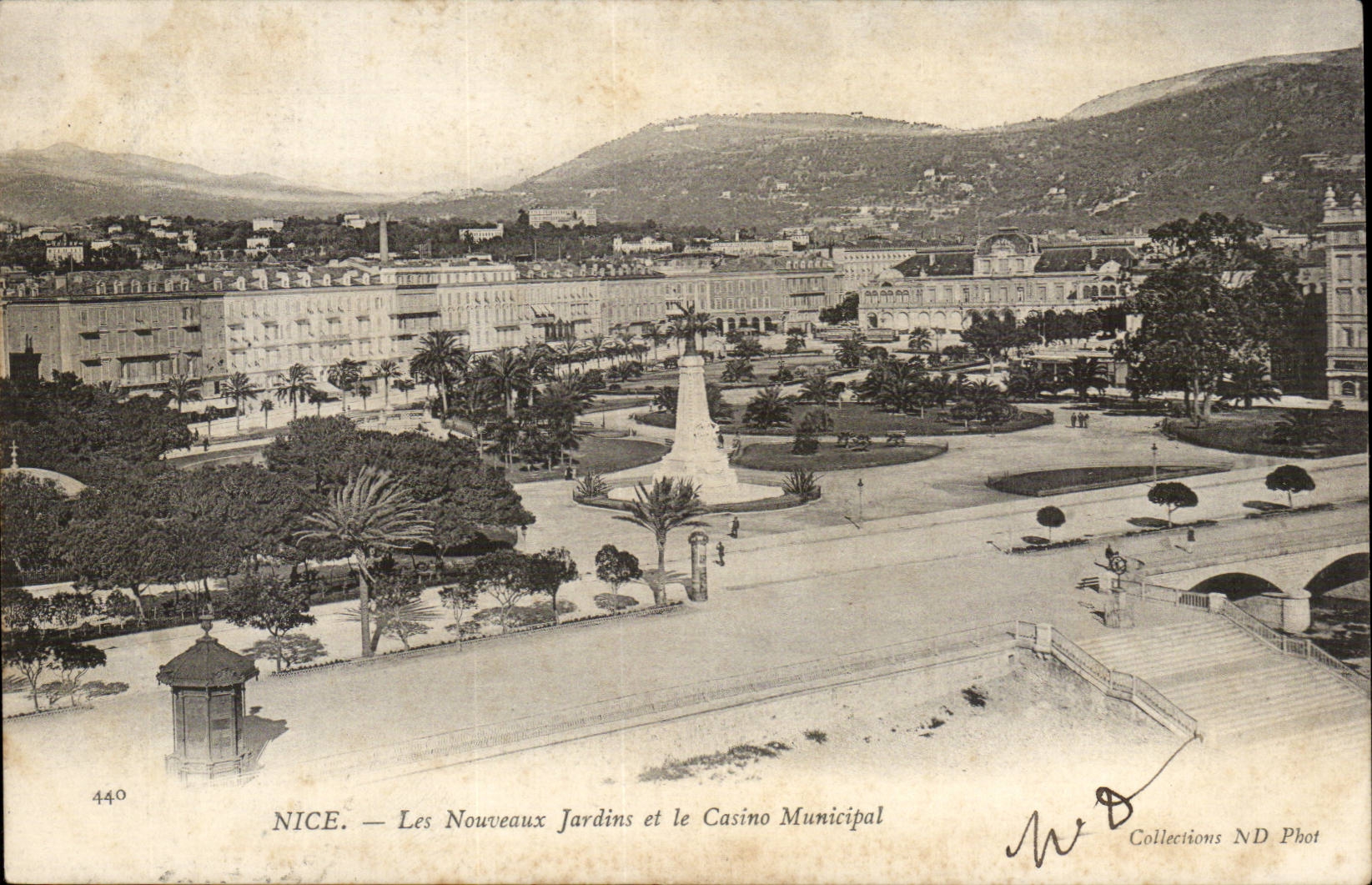 Nice - Les Nouveaux et le Casino Municipal - CPA 