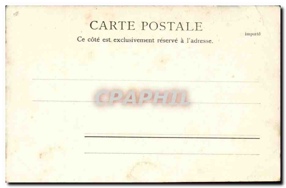 Le Mont Dore - L'Eglise - CPA  — Rückseite