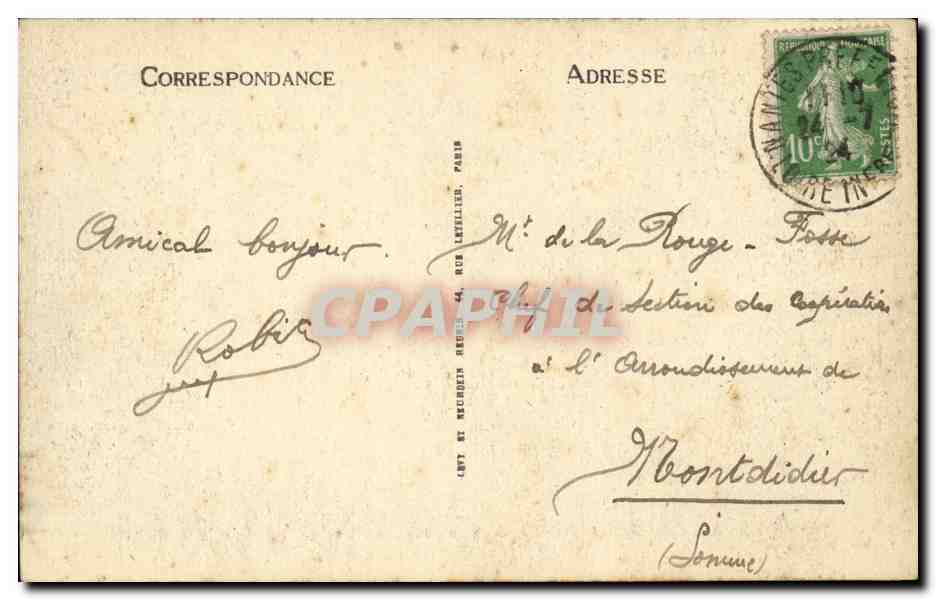 Nantes - La Cathedrale - Tombeau de Francois II - CPA  — Verso