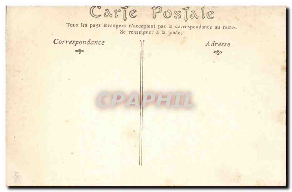 Etang de la Goutte - pres Noiretable - CPA  — Back