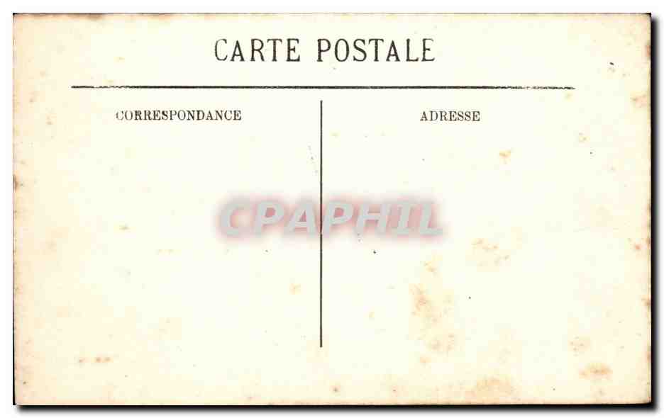 Bateau -Voilier - Apres le Tempete en route sous petite voilure - CPA  — Verso