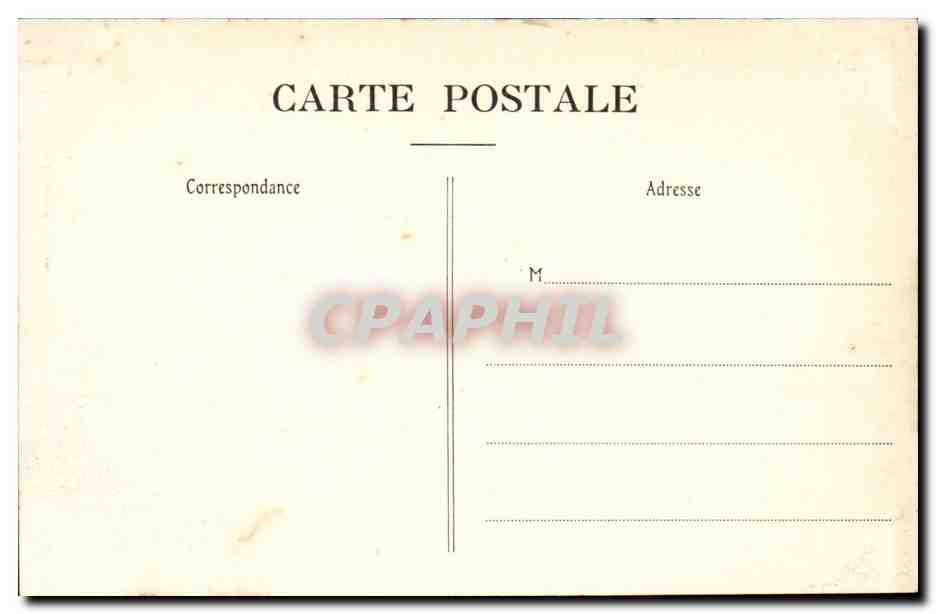 Valognes — Vue générale prise de l'Usine Électrique (côté Sud Ouest) — Librairie Henri Brocman, série 553 — Rückseite