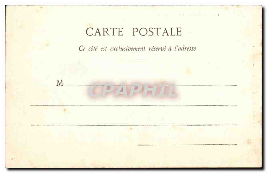 Le Mont Dore - Le Capucin - CPA  — Rückseite