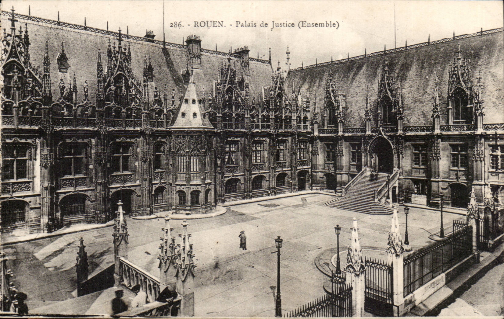 Rouen CPA Palais de justice (ensemble)