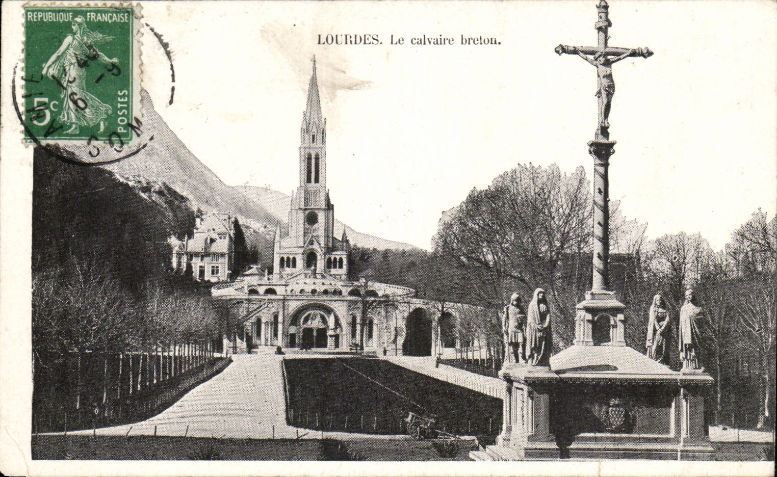 Lourdes CPA Le calvaire breton