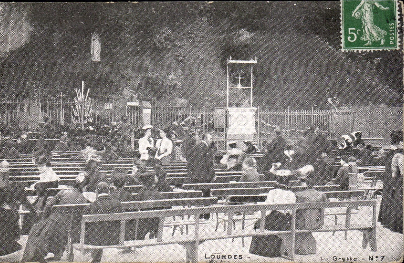 Lourdes CPA La grotte 