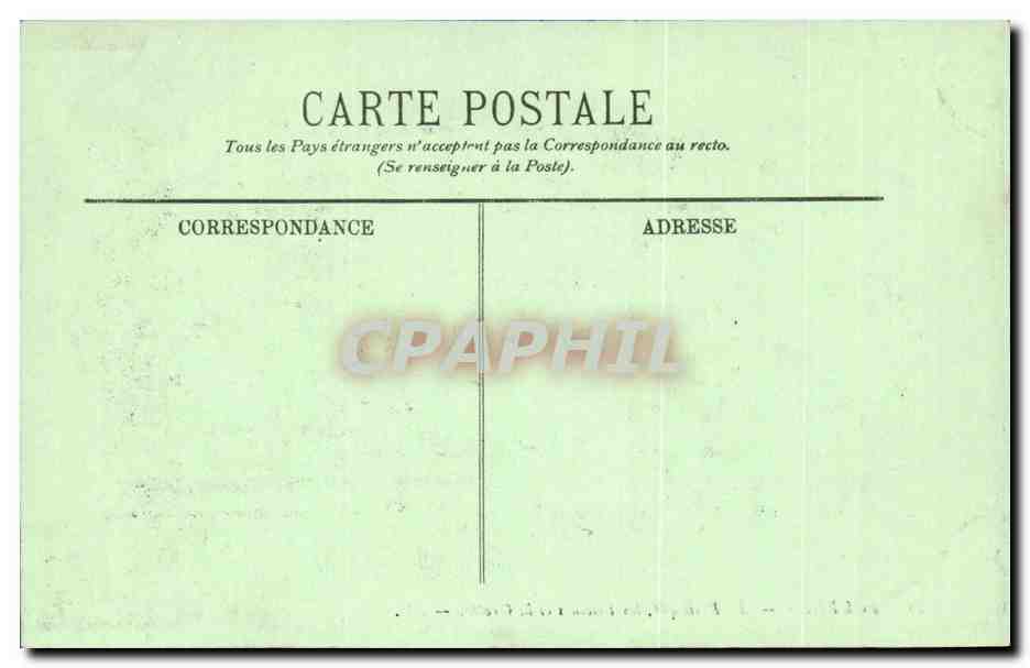 Lourdes CPA La basilique — Verso