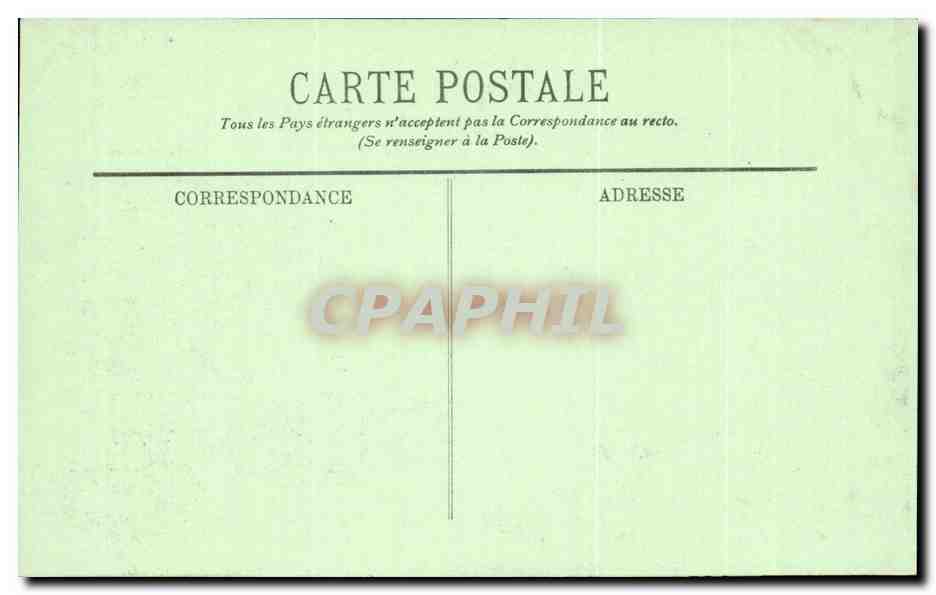 Lourdes CPA La basilique — Verso
