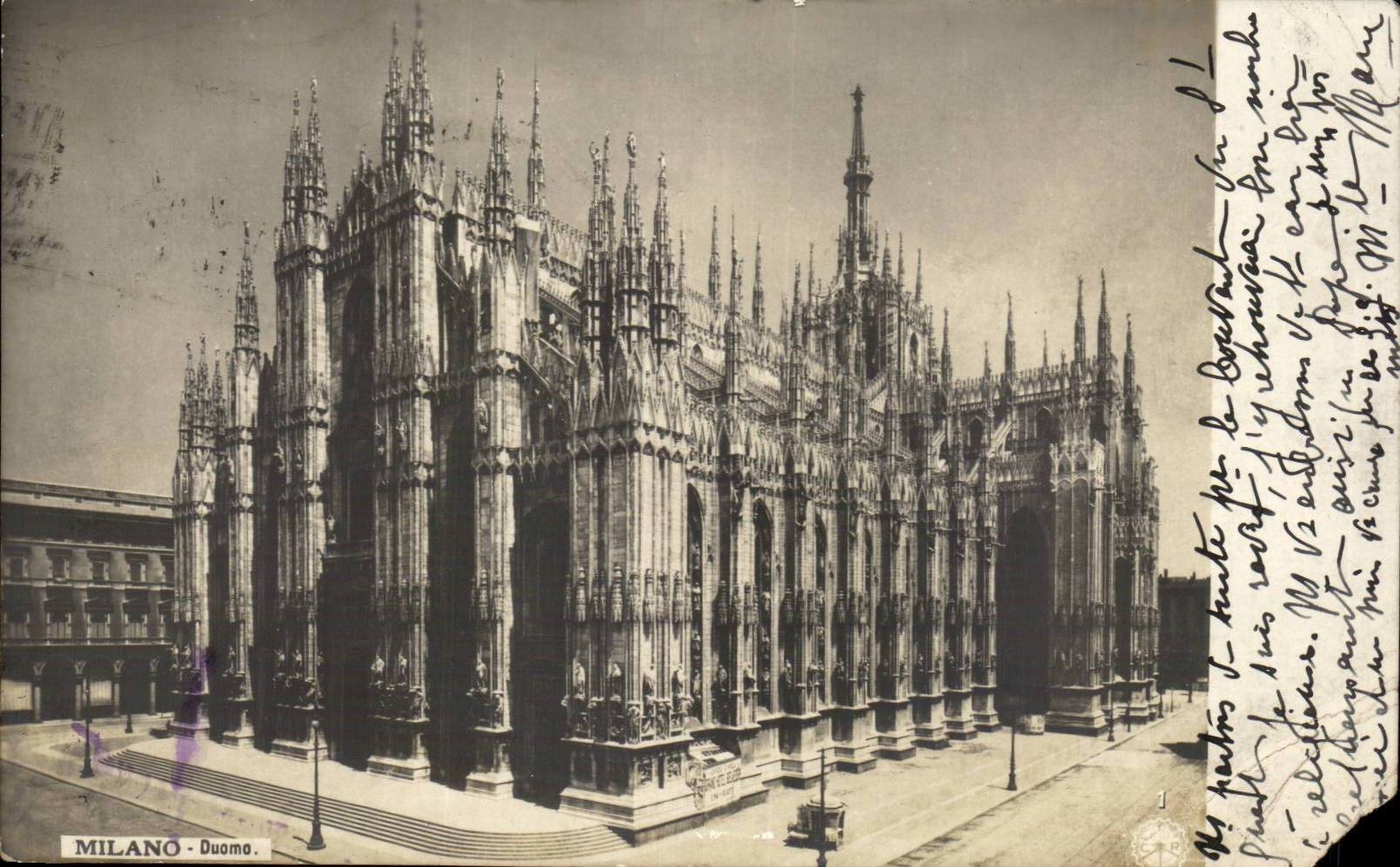 Italie Italie Milano Duomo CPA 