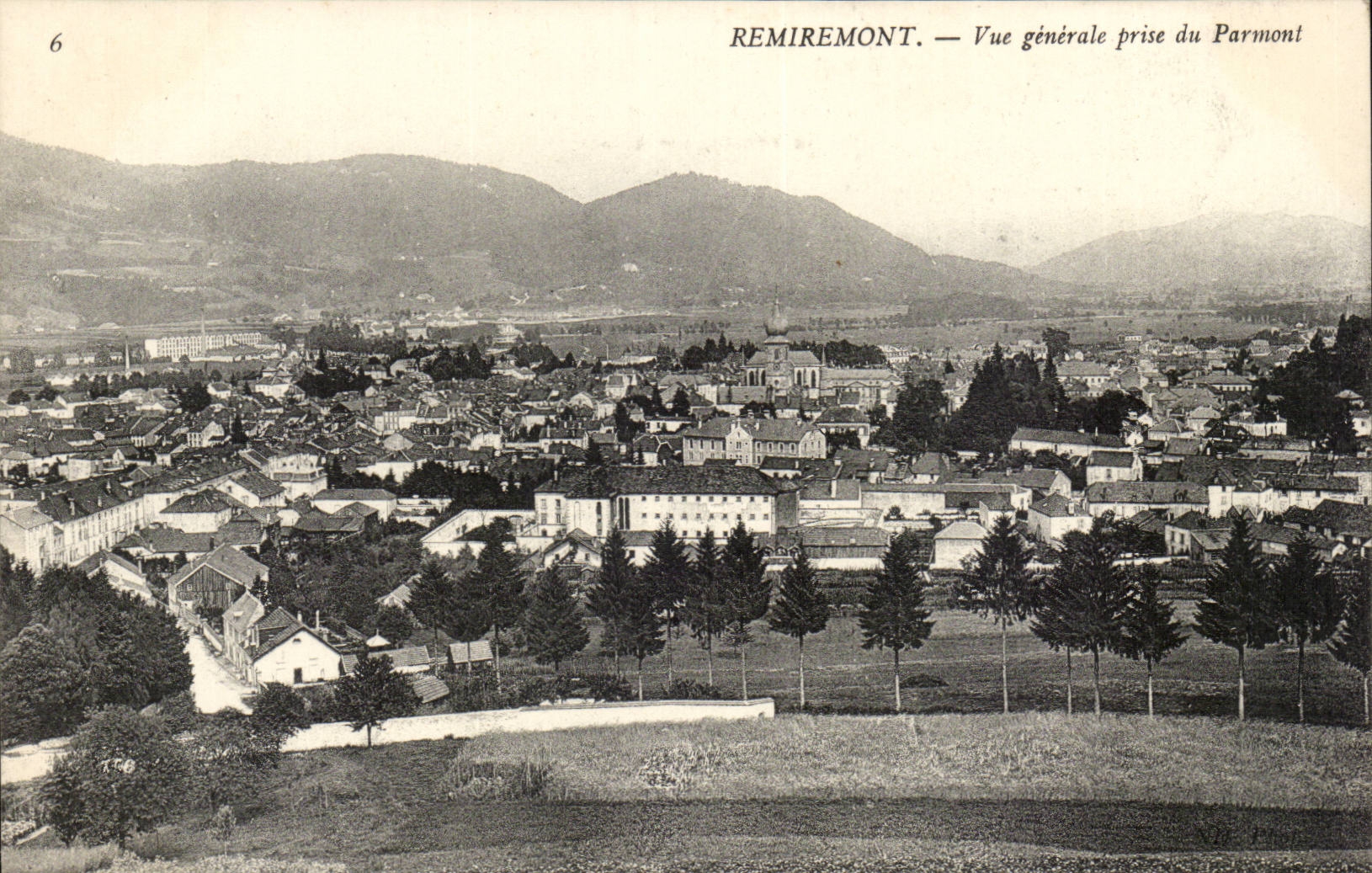 Remiremont CPA Vue generale prise du Parmont