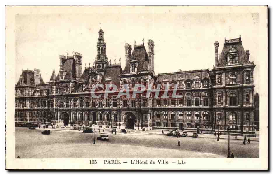 Paris CPA Hotel de ville