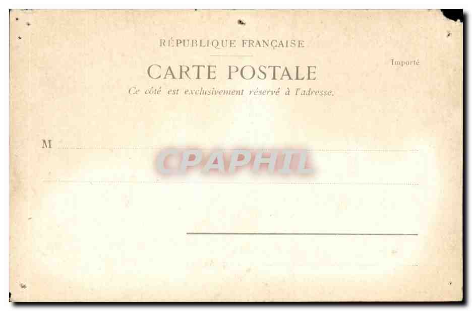 Paris CPA Exposition universelle 1900 Pavillons de Monaco et de suede (Sweden) — Rückseite