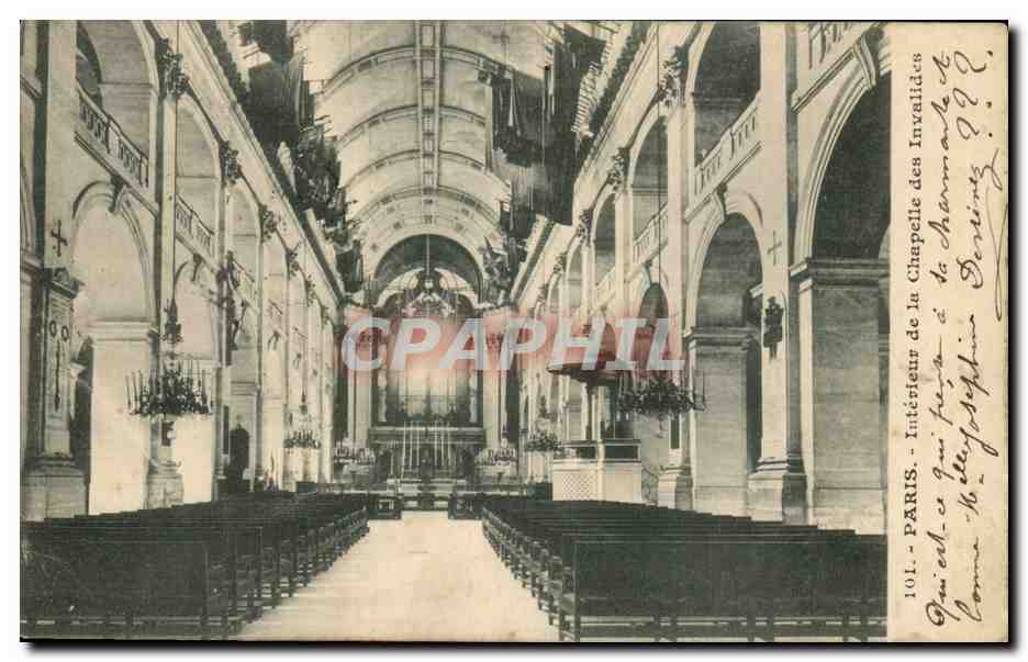 Paris CPA Interieur de la chapelle des Invalides