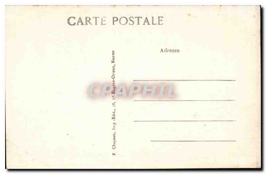Batz - L'Eglise Saint Guenole cote Nord - CPA  — Rückseite