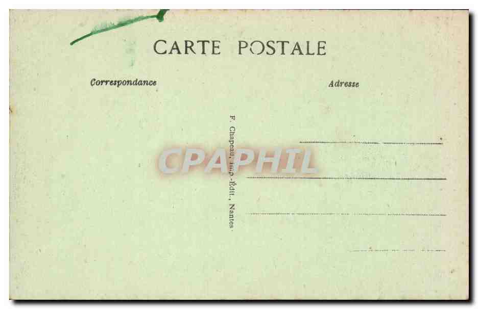 Batz - Ruines Interieures de la Chapelle Notre Dame de Murier - CPA  — Rückseite
