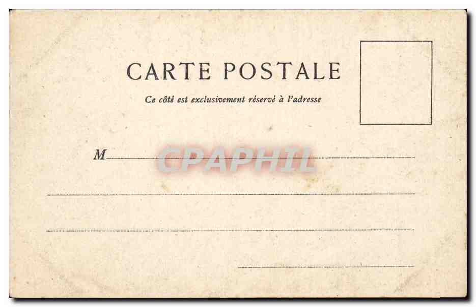 Paris 16 - Le Trocadero - CPA  — Rückseite
