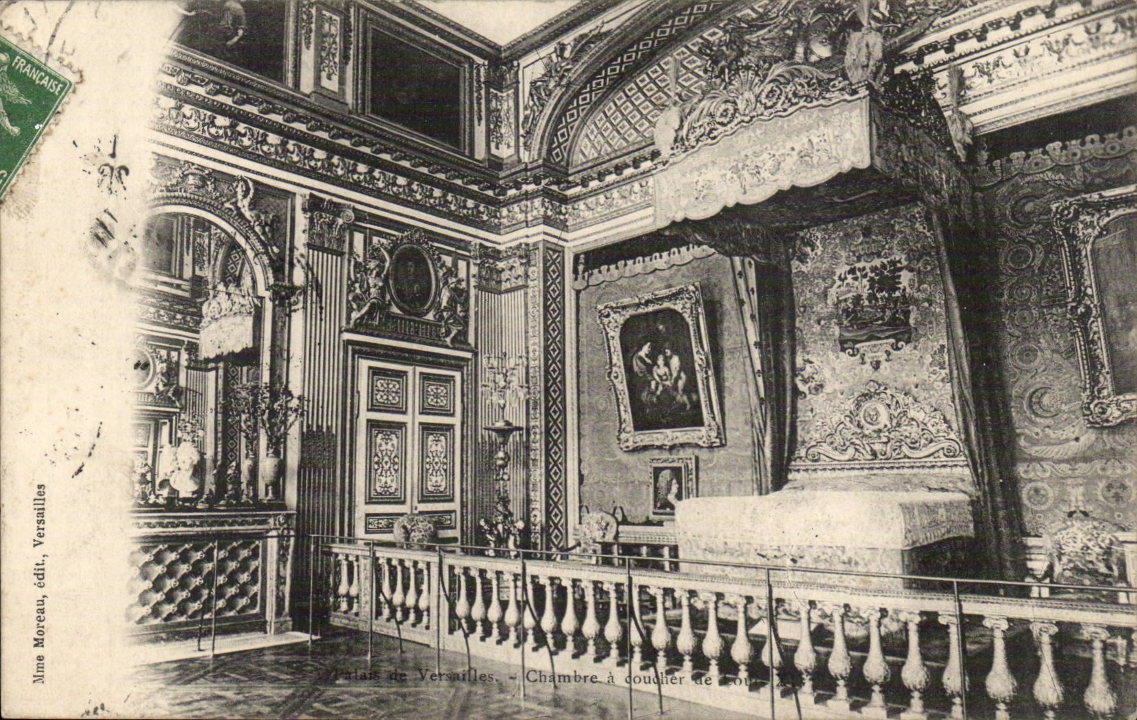 Versailles - Chambre a Coucher CPA 